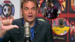 David Faitelson estuvo muy activo con sus comentarios en el fracaso de México en la Liga de Naciones.