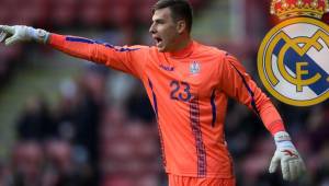 Andriy Lunin llega al Real Madrid con 19 años bajo el cargo de Julen Lopetegui.