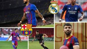 El primer clásico sin la era Messi-Ramos trae nuevas caras para el Barcelona y Real Madrid. Estos son los futbolistas que se estrenarán en el derbi español a disputarse el domingo en el Camp Nou.