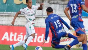 Diego Reyes no pudo darle el triunfo a Platense sobre UPN. Fotos Neptalí Romero.