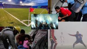 Estas son las mejores fotos que dejó las semifinales del fútbol de Honduras.