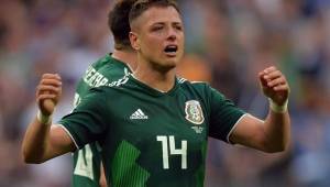 Chicharito soltó algunas lágrimas tras el histórico triunfo de México sobre Alemania en el Mundial.