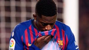 Dembélé se volvió a lesionar con el Barcelona cuando parecía que comenzaba a tomar ritmo.