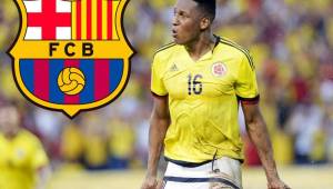 El defensor central colombiano, Yerri Mina, seria oficializado esta semana como nuevo jugador del Barcelona según han informado medios catalanes.