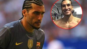 José Manuel Pinto ahora luce musculoso desde que retiró del fútbol.