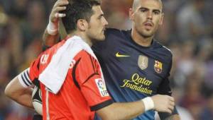 Iker Casillas y Víctor Valdés fueron compañeros durante muchos años en la selección española, además rivales en LaLiga.