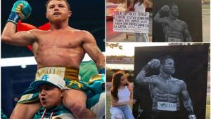 El boxeador Canelo Álvarez ayuda a joven artista mexicana que buscaba vender un retrato suyo para pagar su universidad.