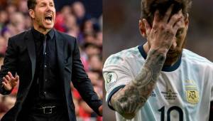 Simeone cree que Messi necesita un equipo, más allá de que es el mejor jugador del mundo.