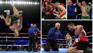 El boxeador hondureño Teófimo López noqueó en el quinto asalto al finlandés Edis Tatli en el Madison Square Garden y estas son las imágenes del combate.