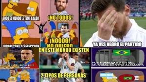 Nuevo fracaso de Messi con Argentina, luego de ser eliminados de la Copa América 2019 a manos de Brasil en semifinales. No se salvan de las burlas.