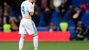 El Real Madrid plagado de suplentes no pudo con un Leganés que se impuso de visita en el Bernabéu. Foto AFP