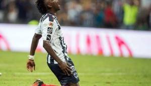 Alberth Elis nada más jugó cinco partidos con el Monterrey; no anotó.