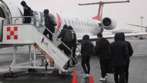 Tigres arribó en horas de la tarde a Estados Unidos para el juego de este martes ante Houston Dynamo por Liga de Campeones Concacaf.