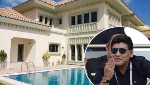 Maradona tendrá una casa como la que tiene en Dubai luego de tomar las dirección técnico del Dorados de Sinaloa.