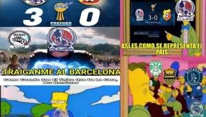 Real España y Olimpia se destacan en las redes sociales por su inicio en la Copa Premier de Centroamérica. Además, se burlan por la nueva playera de los albos.