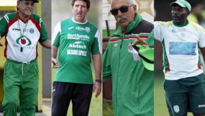 Chelato Uclés, Héctor Vargas, Manuel Keosseián y Nicolás Suazo son algunos de los entrenadores campeones con Marathón.