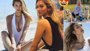 Esta bella y joven modelo sería la nueva conquista del delantero del Inter de Milán luego de las fotografías que publicó al lado de los perros del futbolista. Además han sido captados juntos.