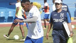 Romell Quioto ya trabaja con la Selección de Honduras pensando en hacer un buen papel en la Copa Oro.