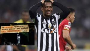 El Atlético Mineiro no se ha expresado sobre el escándalo en el que está envuelto, Robinho.