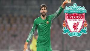 Está a punto de concretarse la llegada de Alisson Becker al Liverpool de la Premier League.