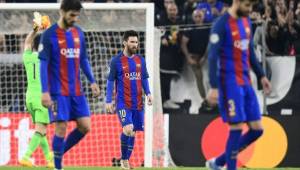 Barcelona está contra las cuerdas en la llave ante la Juventus. Foto: AFP.