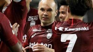 Iniesta llegó esta temporada al Vissel Kobe japonés tras su paso por el Barcelona.