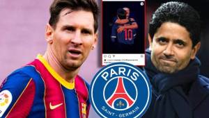 Desde Francia informan que el PSG ya inició contactos para intentar fichar a Messi y que han comenzado las conversaciones con el argentino.