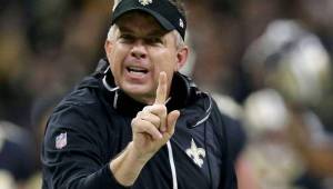 Sean Payton, entrenador en jefe de los Saints de New Orleans, ha sido confirmado con coronavirus, pero se encuentra estable. Fotos Agencia