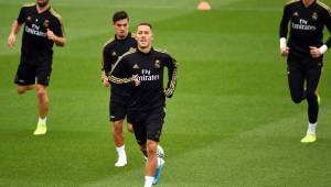 Eden Hazard lidera la convocatoria del Real Madrid para enfrentar al PSG. FOTO: AFP.