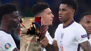 Aficionados ingleses muestran su peor imagen al atacar de forma racista a los jugadores negros que fallaron los penales en la final de Eurocopa. De igual manera, agreden a puño limpio a los hinchas italianos en las tribunas.
