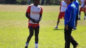 Romell Quioto se entrenó al mando de Héctor Vargas pensando en el Motagua.