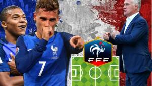 Didier Deschamps y la selección de Francia buscarán este domingo su segunda Copa del Mundo. Con este 11 saldrán en el estadio Luzhnikí de Moscú.