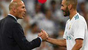 Zidane siempre ha demostrado su apoyo hacía Benzema.