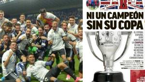 La prensa de España critica duramente a las autoridades de la Liga por no entregar el trofeo en el acto.