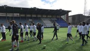 Kevin Álvarez se había entrenado con normalidad en el equipo pero no fue convocado para el primer partido.