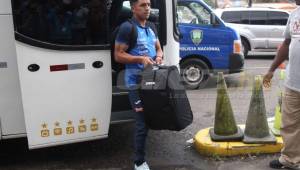 Michaell Chirinos viajó con Honduras a Costa Rica con la ilusión de ver acción y aportar para buscar el ansiado triunfo. Foto Juan Salgado