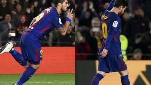 Lionel Messi y Suárez no dejan de hacer goles en la Liga de España.