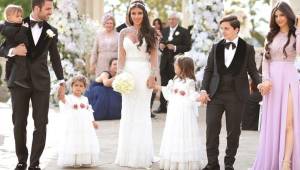 Así fue la boda del jugador del Chelsea, Cesc Fábregas y Daniella Semaan, se casaron el fin de semana. Foto cortesía