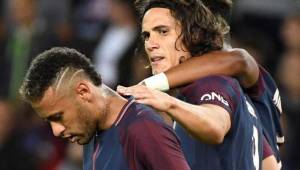 Cavani y Neymar comandan el ataque del PSG en la presente temporada.