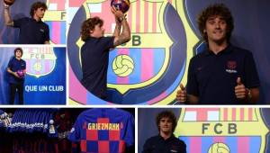 El 'principito' fue presentado en la tienda del Camp Nou ante los medios de comunicación y estás fueron las mejores imágenes que dejó la gala.