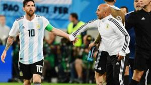 El entrenador Jorge Sampaoli rompió el silencio sobre lo que vivió con Messi en el Mundial de Rusia.