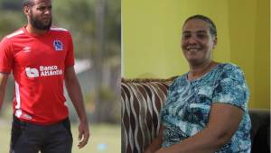 La familia de Edrick Menjívar está feliz porque el portero del Olimpia llegará a jugar al lugar donde nació. Fotos Edgar Witty-Enviado