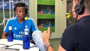 Vinicius se sinceró en El Larguero con Manu, programa radial de España. FOTO: Cortesía