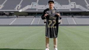 Rodolfo 'Fito' Zelaya utilizará su dorsal 22 en Los Angeles FC de la MLS.