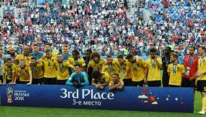 Bélgica e Inglaterra disputaron el partido por el tercer lugar en Rusia 2018.