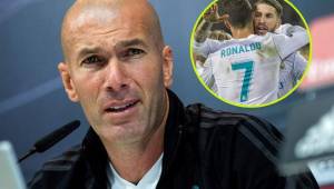 Zidane se pronunció al cruce de palabras entre Ramos y Cristiano Ronaldo.