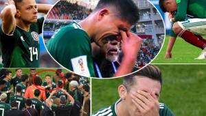 México avanzó a octavos de final sufriendo y siendo goleados por Suecia. Algunos jugadores rompieron en llanto, el técnico Juan Carlos Osorio estaba desconsolado.
