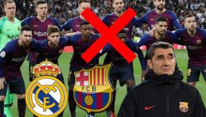 Ernesto Valverde hará cambios para el clásico de este sábado (1:45 pm de Honduras) ante el Real Madrid en el Bernabéu. Al menos tres novedades, según publica Diario Sport.