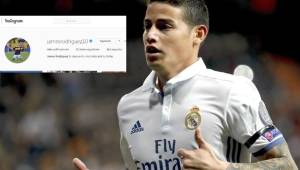 James Rodríguez apunta a salir del Real Madrid para irse al Manchester United.