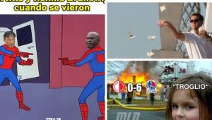 En las redes sociales no se deja de hablar de la polémica que se armó en el juego entre Olimpia y el Inter de Surinam.